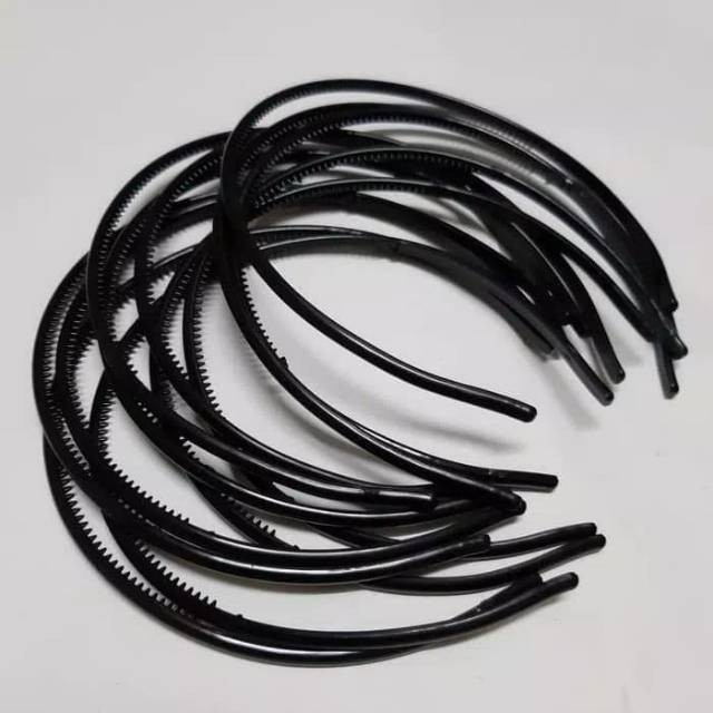 grosir  Bando polos lidi 12 pcs /bando murah lusinan /bando hitam