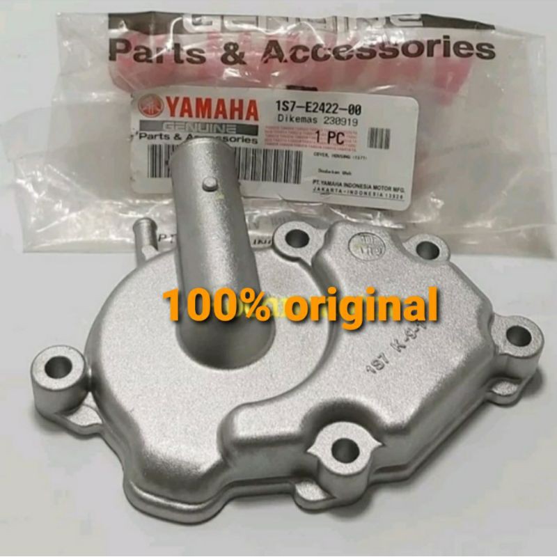 COVER HOUSING TUTUP WATERPUMP JUPITER MX LAMA NEW ASLI ORI YAMAHA 1S7 E2422 00