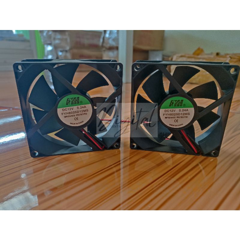 FAN DC 8X8 12V