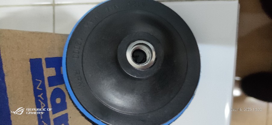 Hiroki 5 Inch Xm14 Tatakan Amplas Velcro Pad Sanding Disc Perekat 5x14