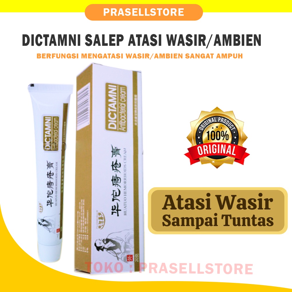 Obat Salep Wasir Ambeien Ambeyen Ambien Dictamni Herbal Paling Ampuh Original / Bisa Cod