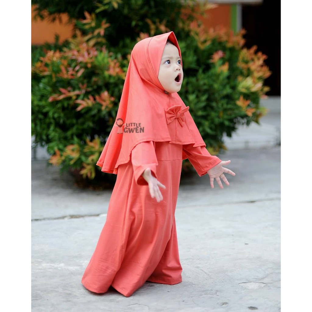 Gamis Anak Perempuan 0 Bulan - 5 Tahun Falisha / Gamis Bayi / Gamis Bayi Perempuan Rayon