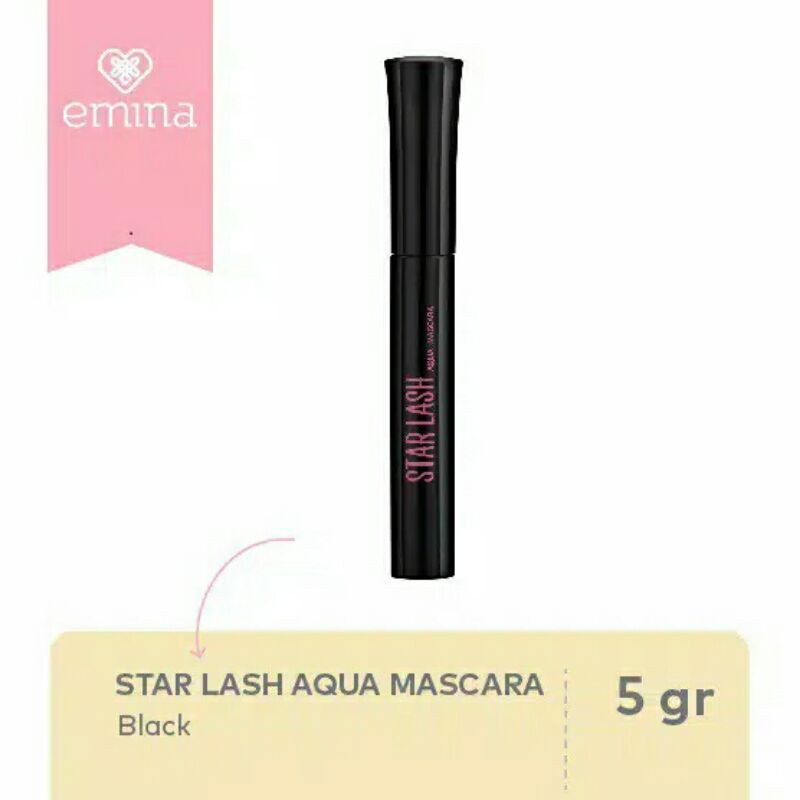 ❤️GROSIR❤️ EMINA STARLASH AQUA MASCARA