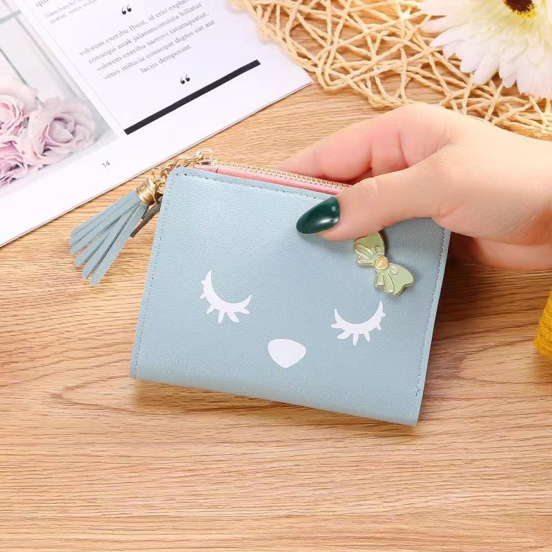 ♥Dompet Lipat Wanita Murah / Lucu / Berkarakter / Dompet Import Murah