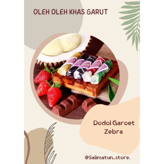 

Dodol garut zebra isi 1kg