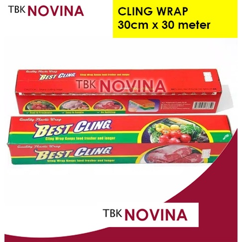 CLING WRAP BEST FRESH 30CM X 30 METER / CLING WRAP PLASTIK WRAPPING BUAH