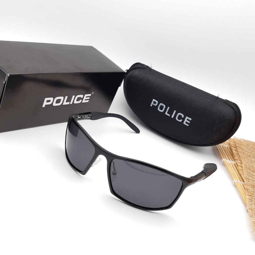 Sunglass Kacamata Sepeda Pria Police A1925 Lensa Anti UV