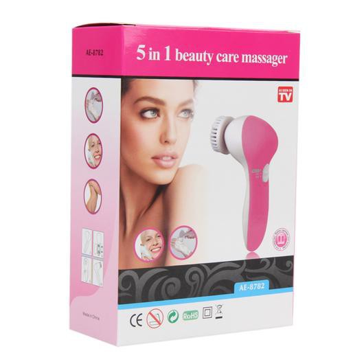 Beauty Care Massager 5 in 1 Alat Facial perawatan kulit wajah Facial Pembersih Kulit Wajah 5 in 1