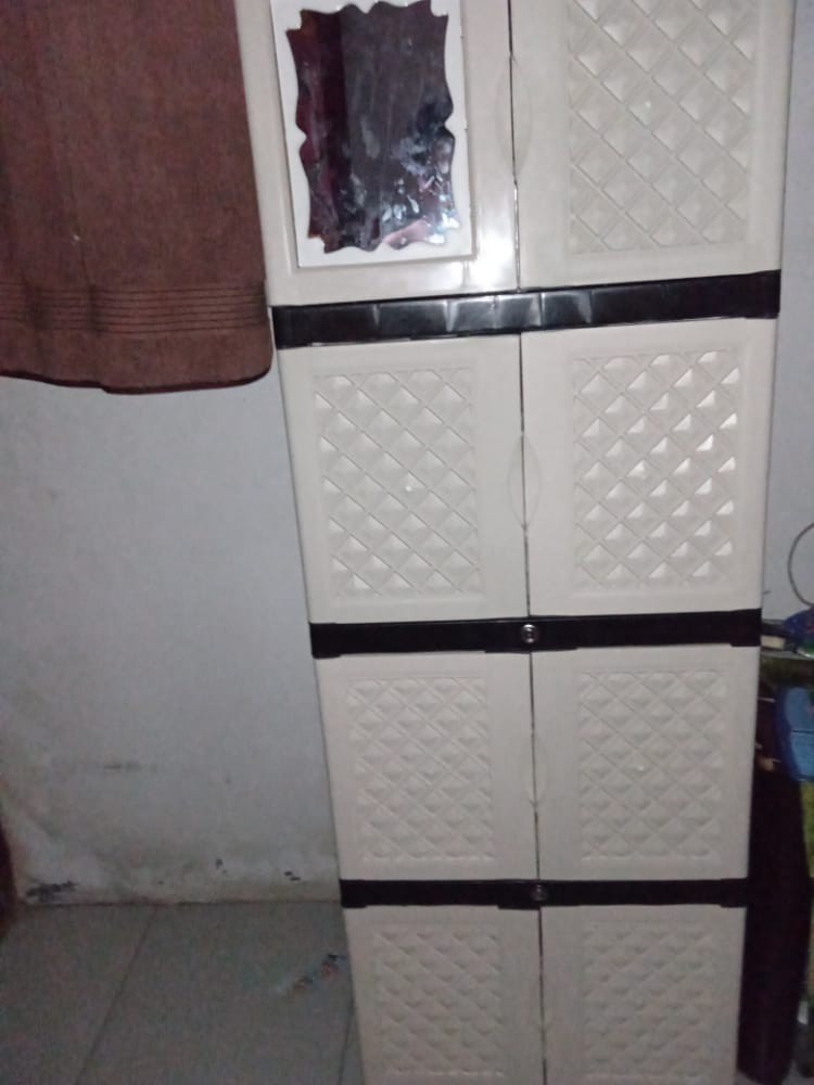 Lemari Plastik Aquose Mini Ssn 4 Plus Kaca