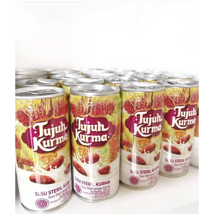 

SUSU TUJUH KURMA | SUSU STERIL KURMA 200ml