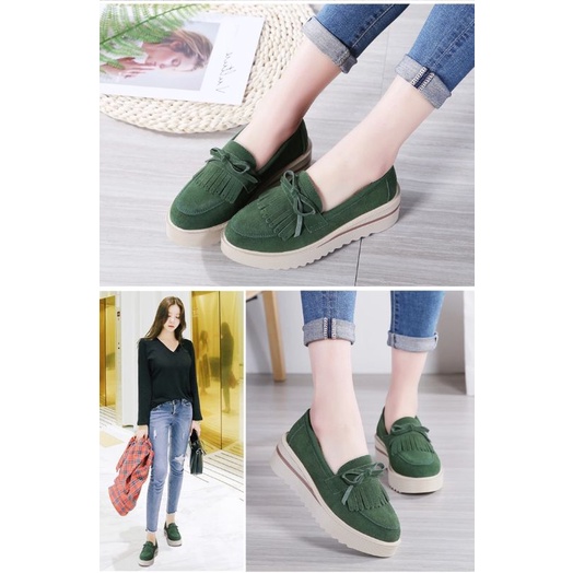 sepatu wedges wanita import tipe s60