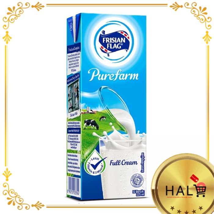 

UHT FRISIAN FLAG FULL CREAM 225 ML