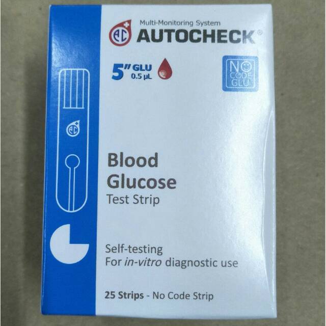 AUTOCHECK Blood Glucose Test Strip