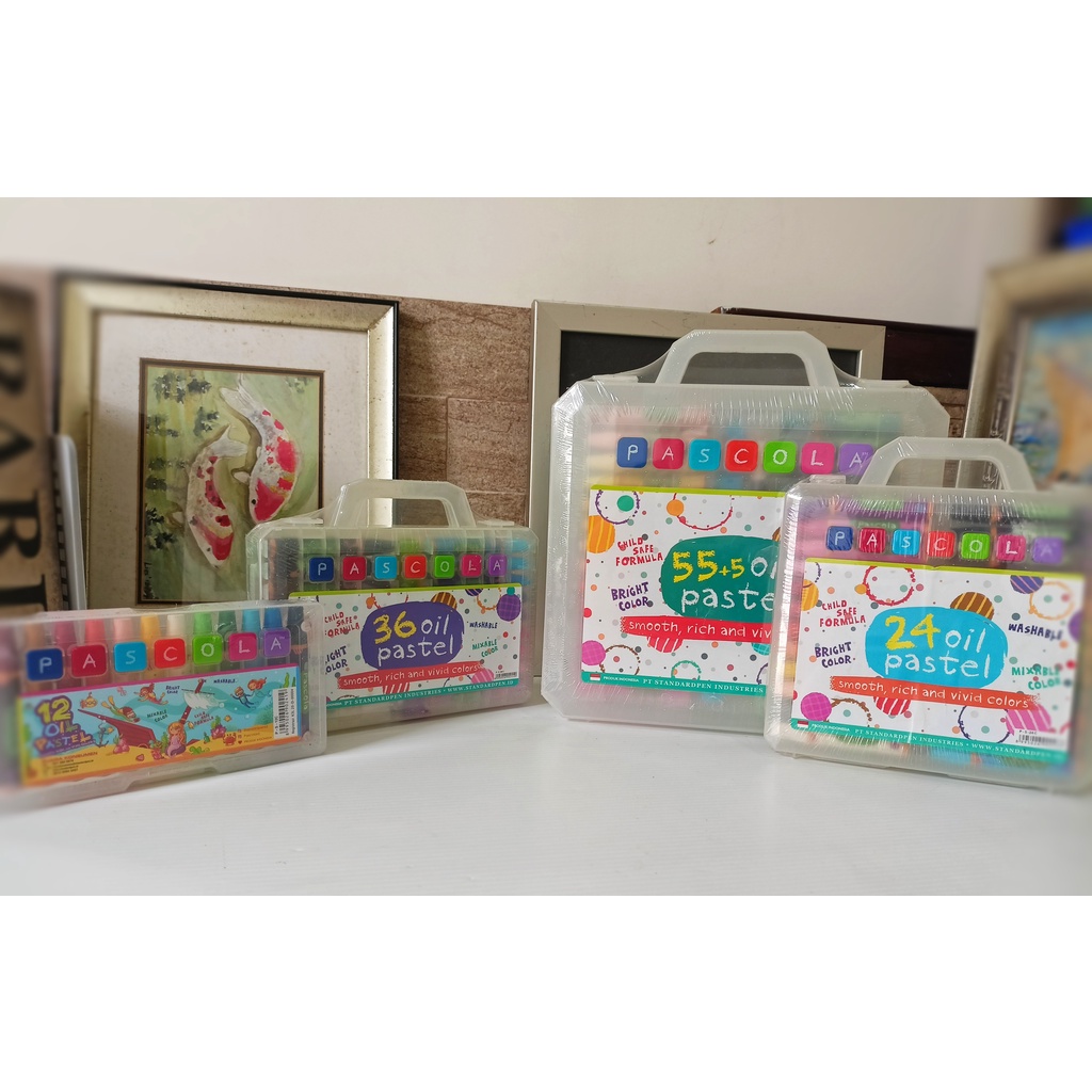 

PASCOLA OIL PASTEL 12, 24, 36, 55 COLOURS