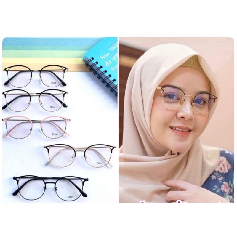 TERMURAH PROMO-Kacamata 19022 pria dan wanita lensa photocromic+antiradiasi 1920-COD