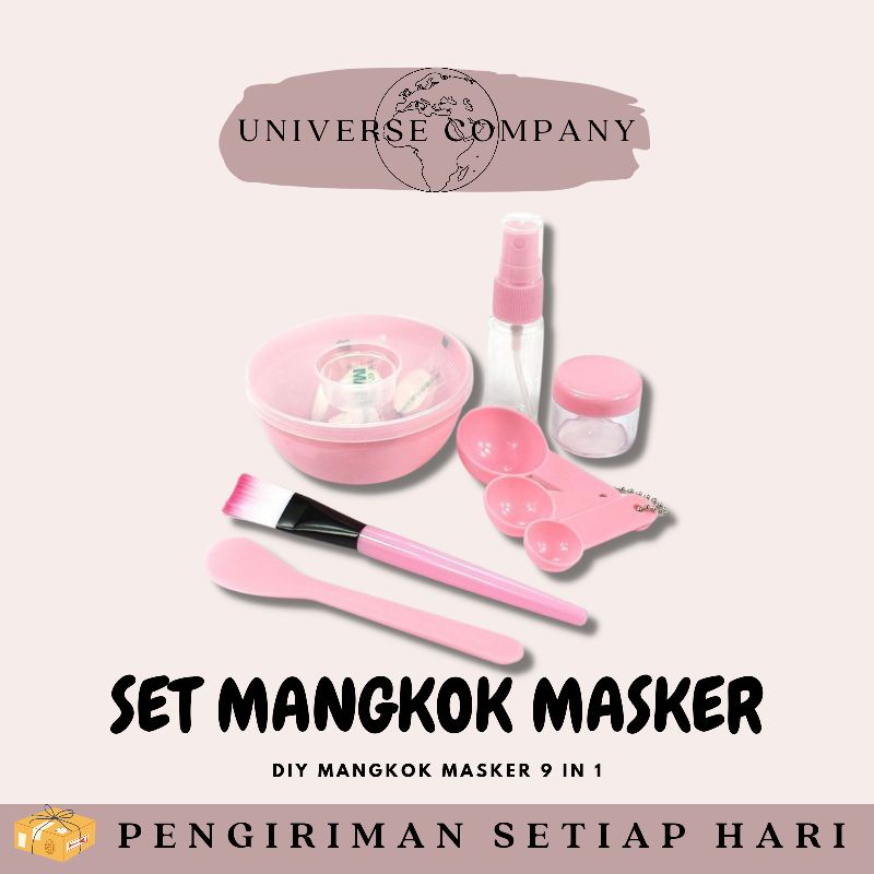 [UC] SET MANGKOK MASKER 9 IN 1