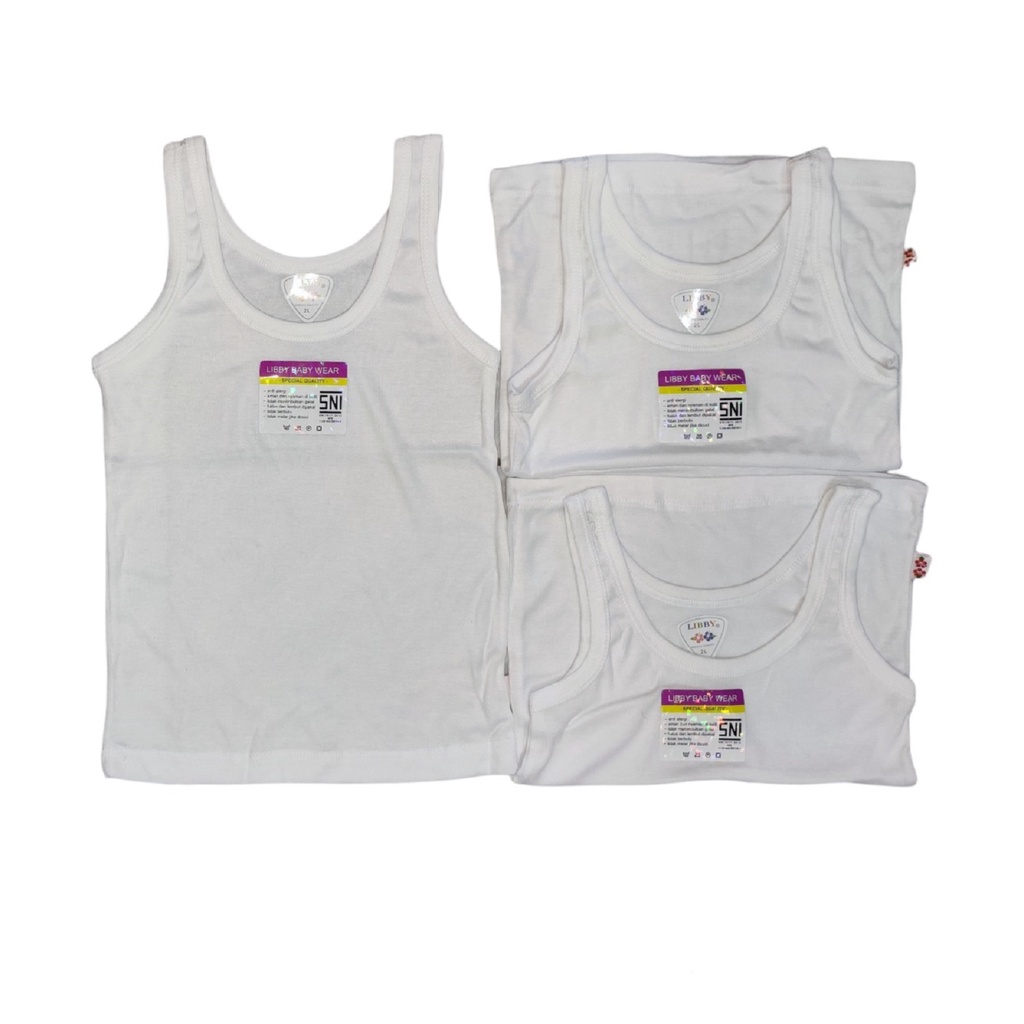 Libby Singlet Kaos Dalam Bayi SNI