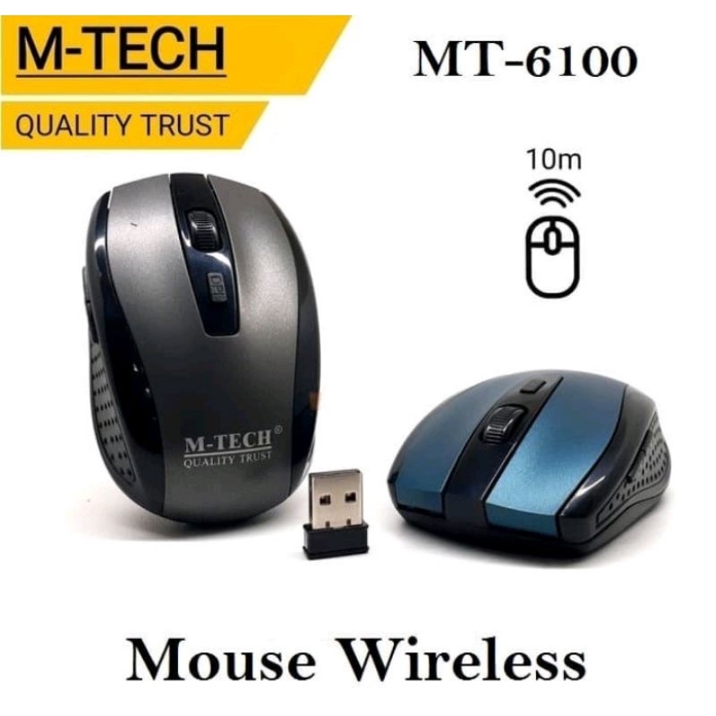 mouse wireless mtech 6100 2,4 Ghz