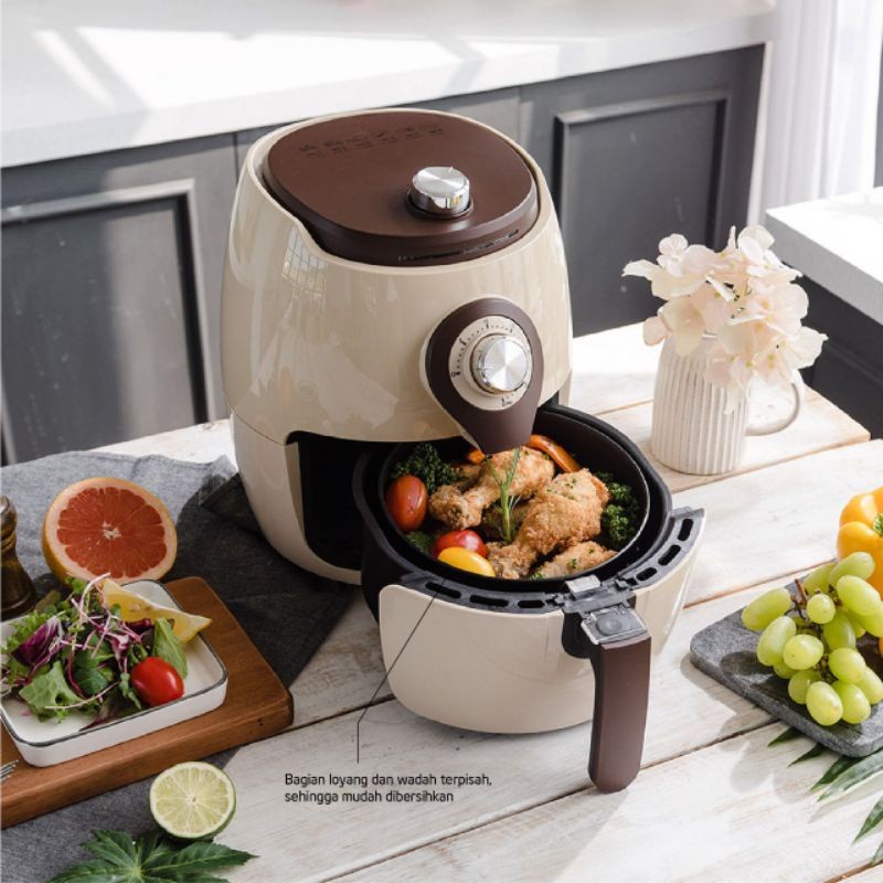 Neozen Air Fryer 3,2 L Penggorengan Tanpa Minyak 800 W Elzenith