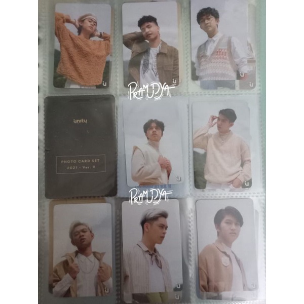 PHOTOCARD SET 2021 UN1TY RESTU WAKTU (PHOTOCARD / PC UN1TY)