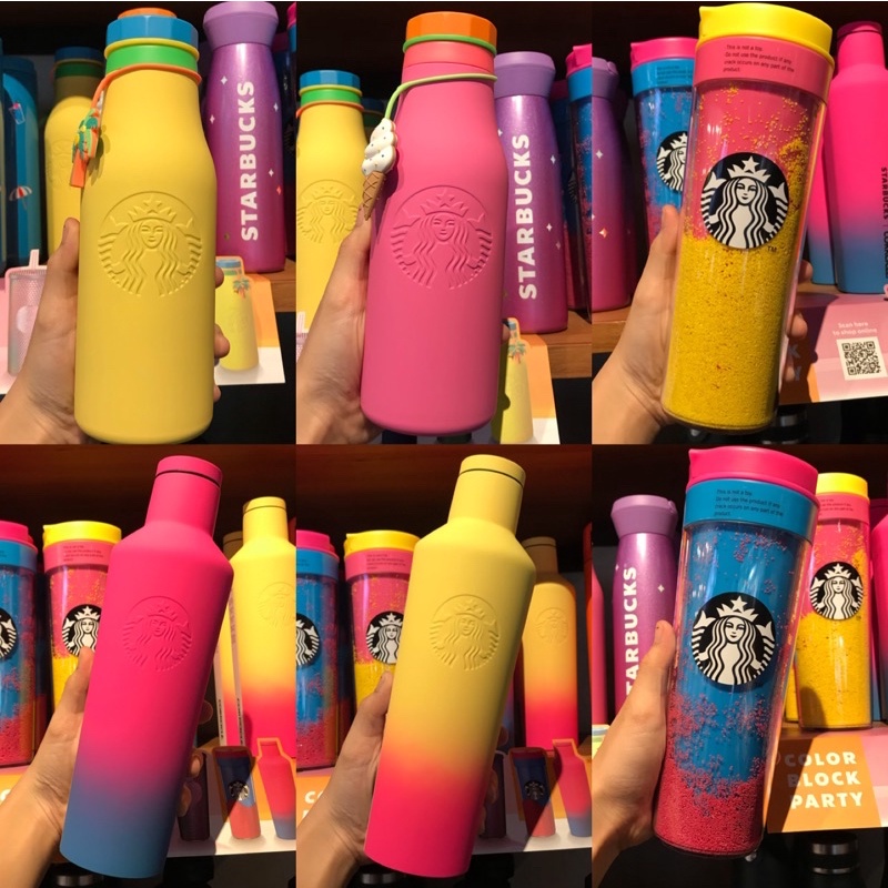 Jual Tumbler Starbucks Summer Edition 2022 / Starbucks Tumbler Summer