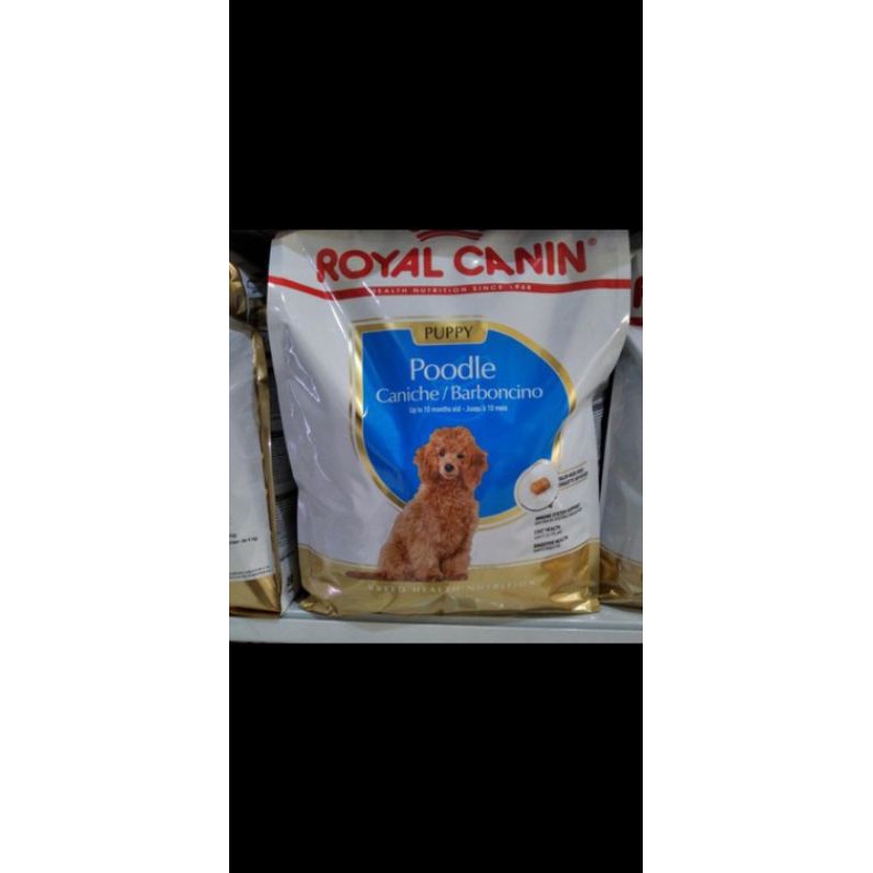 ROYAL CANIN POODLE PUPPY 3KG DRY DOOD - DOG FOOD - MAKANAN / PELET KHUSUS ANJING RAS POODLE ANAKAN
