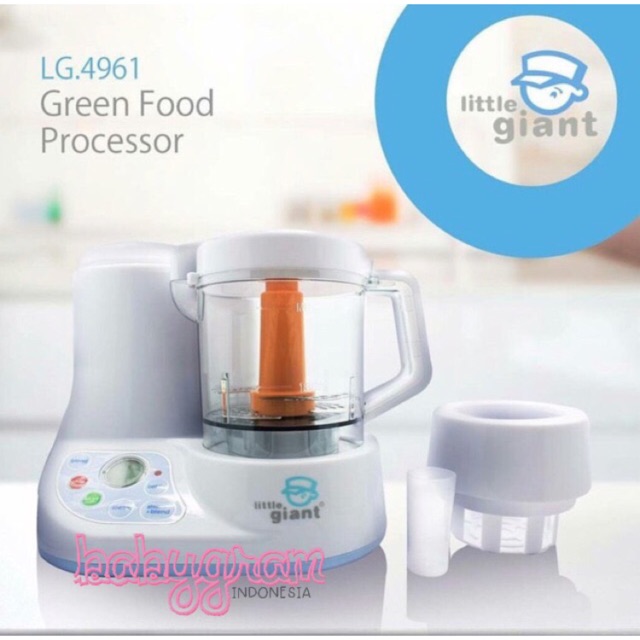 Little Giant Green Baby Food Processor (Steamer Dan Blender)