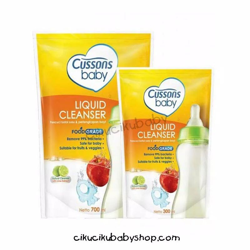 Cussons Baby Liquid Cleanser / Sabun Cuci Botol Bayi