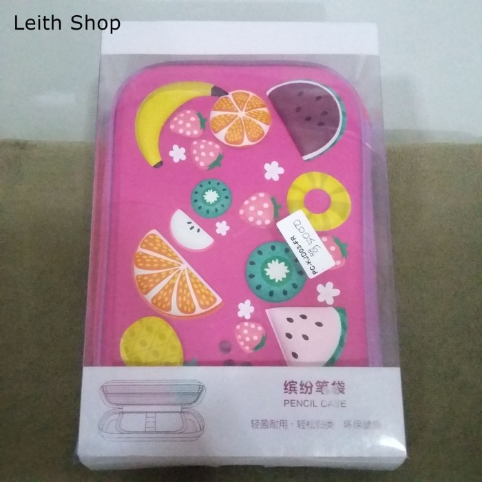 

Tempat pensil fruit buah buahan fruity pink pinky pencil case unik