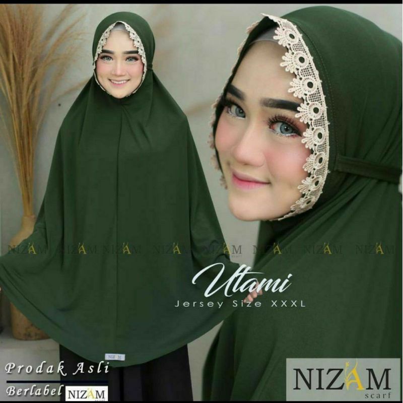 HIJAB INSTAN JERSY PET RENDA UTAMI TERMURAH