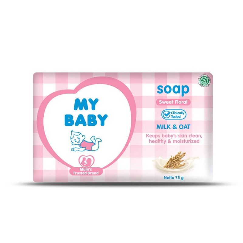 My Baby Bar Soap - My Baby Sabun Mandi Bayi - My Baby Sabun Batang Bayi