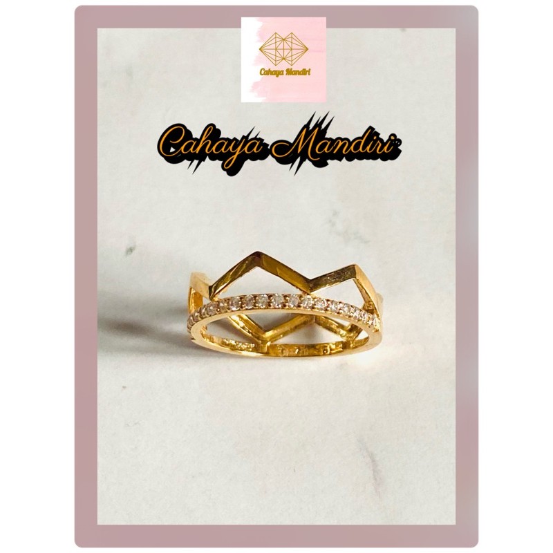 Cincin emas kadar 700 berat +/- 2,19 gram