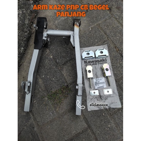 swing arm kaze pnp cb begel panjang / arem arm kaze original set setelan original pnp CB