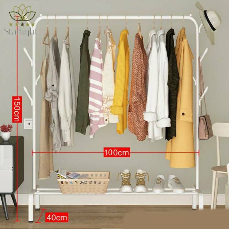 RAK BESI GANTUNGAN BAJU / RAK GANTUNGAN MINIMALIS / RAK GANTUNG PAKAIAN