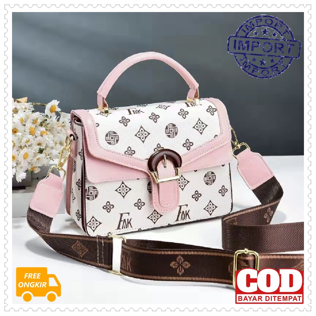 TAS SELEMPANG WANITA IMPORT VB3448 SLINGBAG TAS PESTA BAHU JINJING HANDBAG PEREMPUAN TAS MINI PREMIU