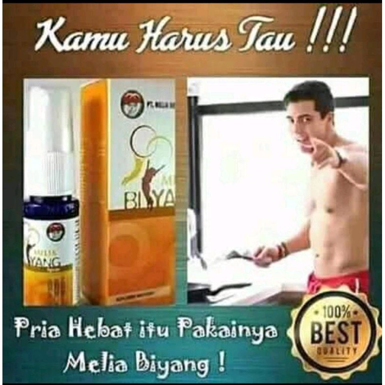 (READY)Melia biyang spray HGH (original100%) kemasan baru ada barcodenya.