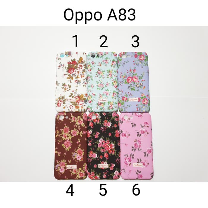 case Softcase CK Flower oPPO A83 / Softcase OPPO A 83 DOVE BUNGA