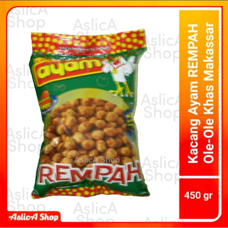 

KACANG REMPAH Cap AYAM 450g KHAS MAKASSAR