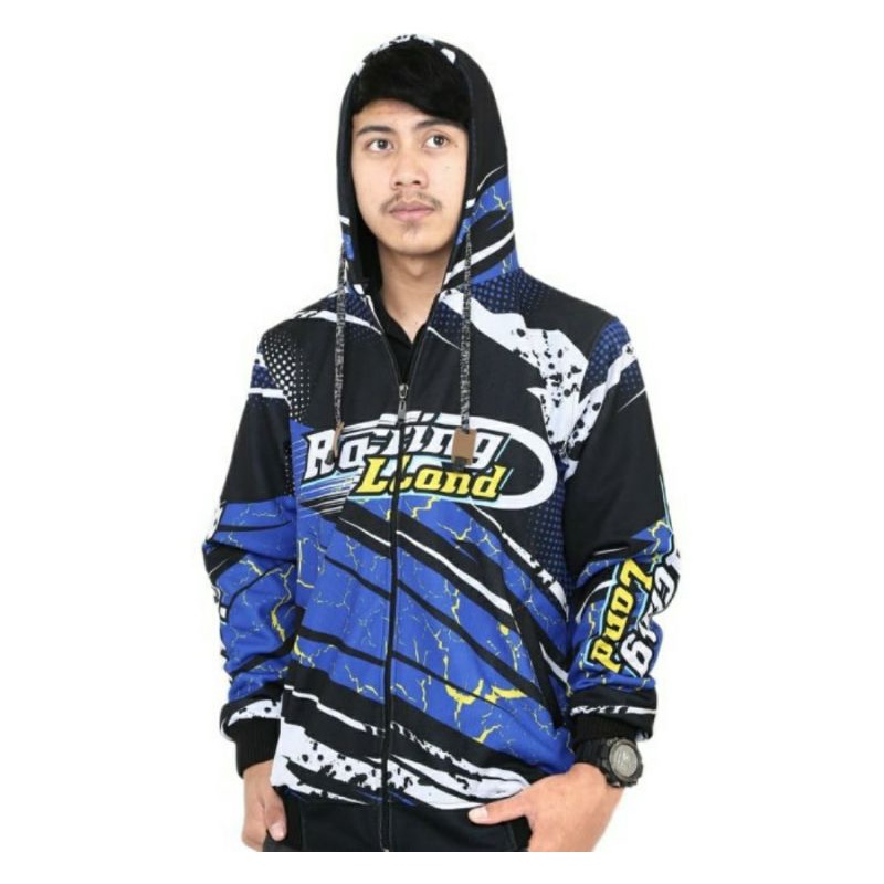 Jaket Racing Pria Motor CPL-1 Jacket Hoodie Team Comunitas Balap Burung Jaket Group Premium Merah, M