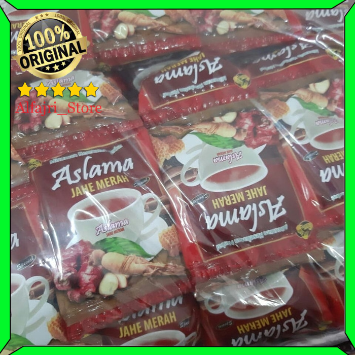 Jahe aslama | Jahe Merah | Bal | 20 renceng | 240 pcs | kemasan
