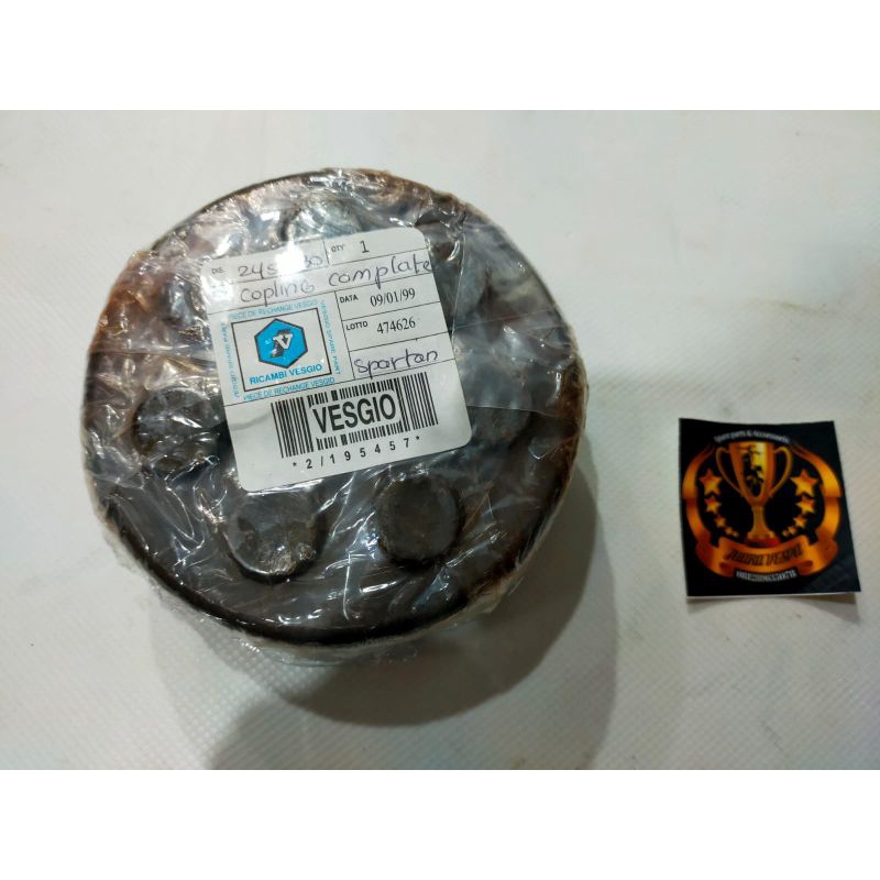 Kopling Copling Per 7 Komplit Set Vespa Strada Spartan Gigi 23T Vesgio