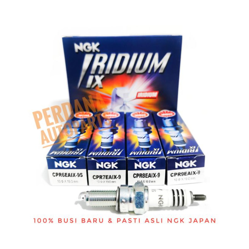 Busi Motor NGK Iridium IX CPR6EAIX-9s / CPR7EAIX-9 / CPR8EAIX-9 / CPR9EAIX-9 Beat Fi, CB150R,