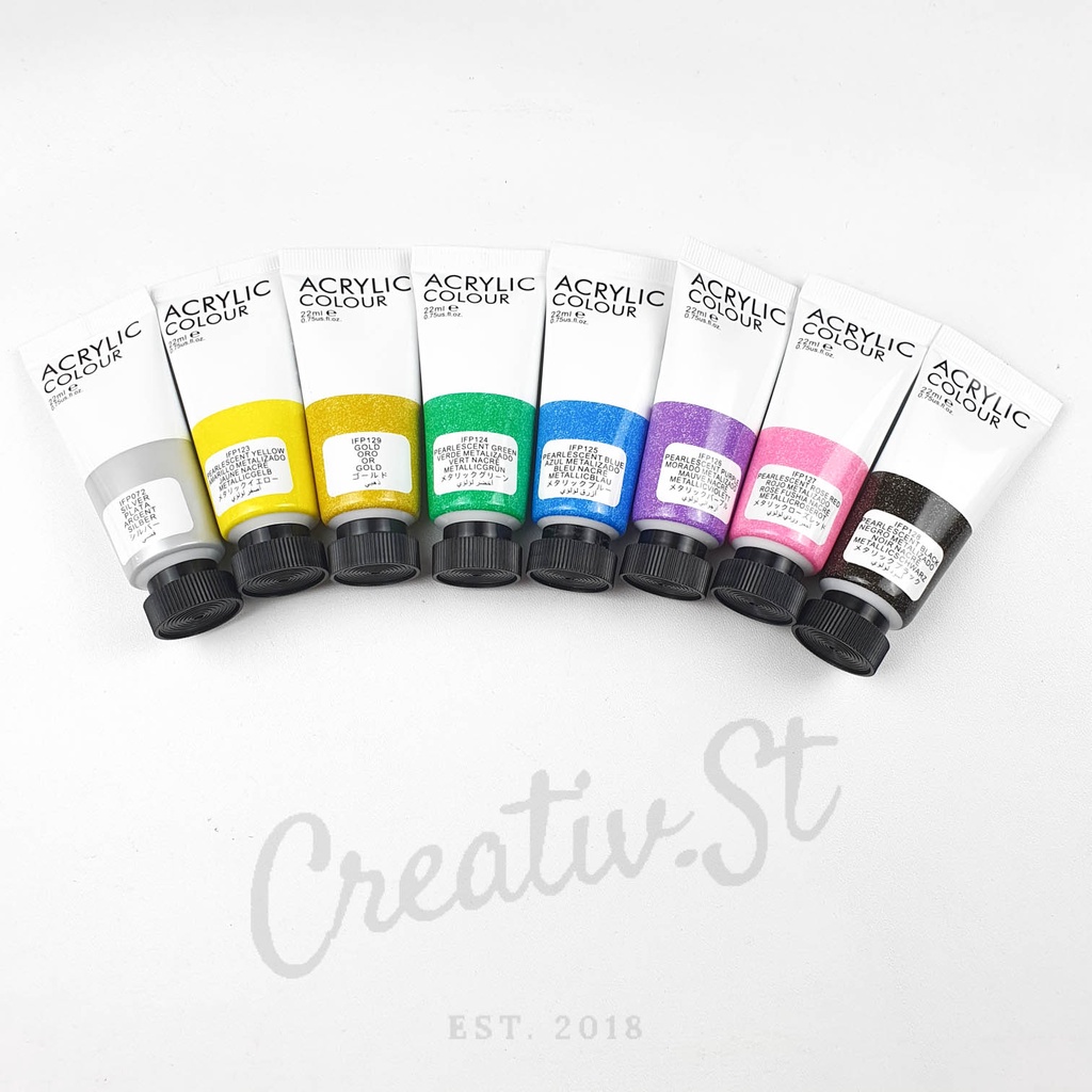 

RK ART RANGERS Cat Acrylic Pastel 8 Warna Set Akrilik Paint Lukisan