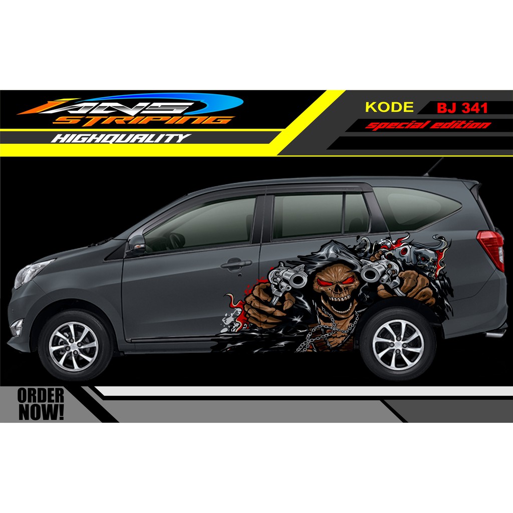 STIKER MOBIL CALYA / STICKER MOBIL SIGRA / DECAL STICKER MOBIL / STIKER MOBIL