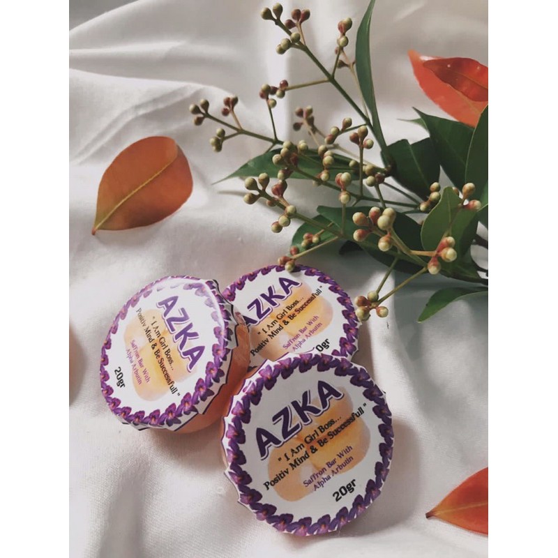Sabun saffron azka | Sabun saffron 20 gram