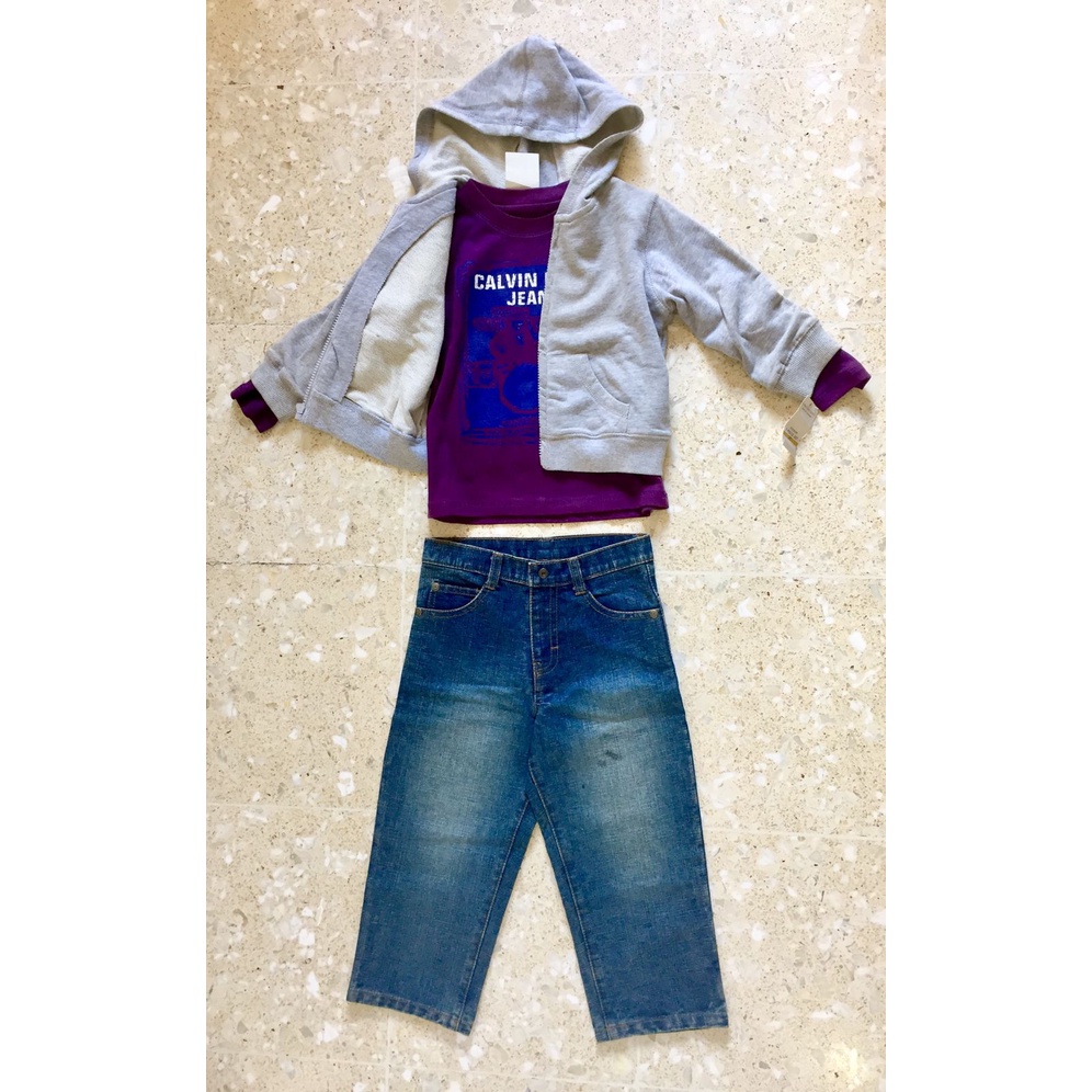 Setelan anak baju celana cewe cowo jeans obral cuci gudang