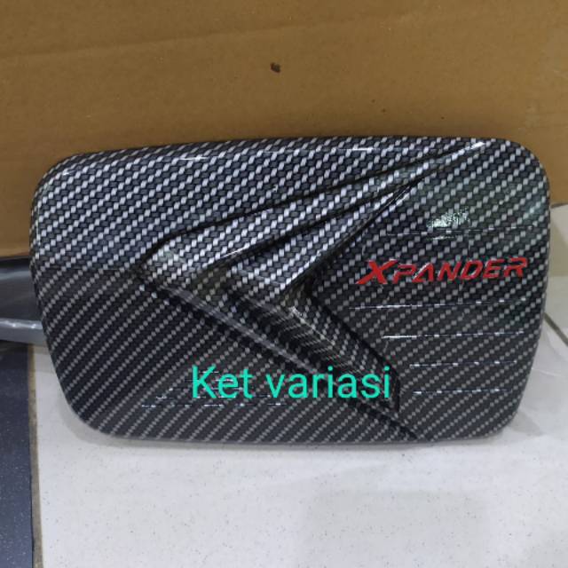 Tank cover/ tutup tangki mobil xpander carbon