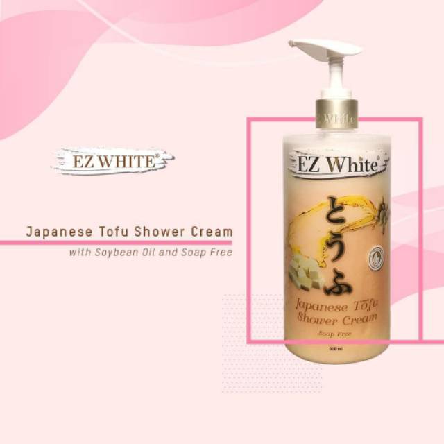 EZ White Shower Cream 500ml