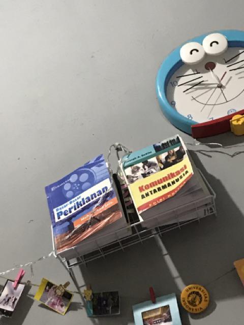 (omahdekor Original) Radit Rak Dinding Tempel Tempat Bunga Buku Hiasan Storage Rack I Radi Hijang