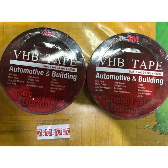 

HOT SALE|BEST SALLER DOUBLE TAPE VHB 3M 3M 24MMx4,5M 24 MM x 4.5MM